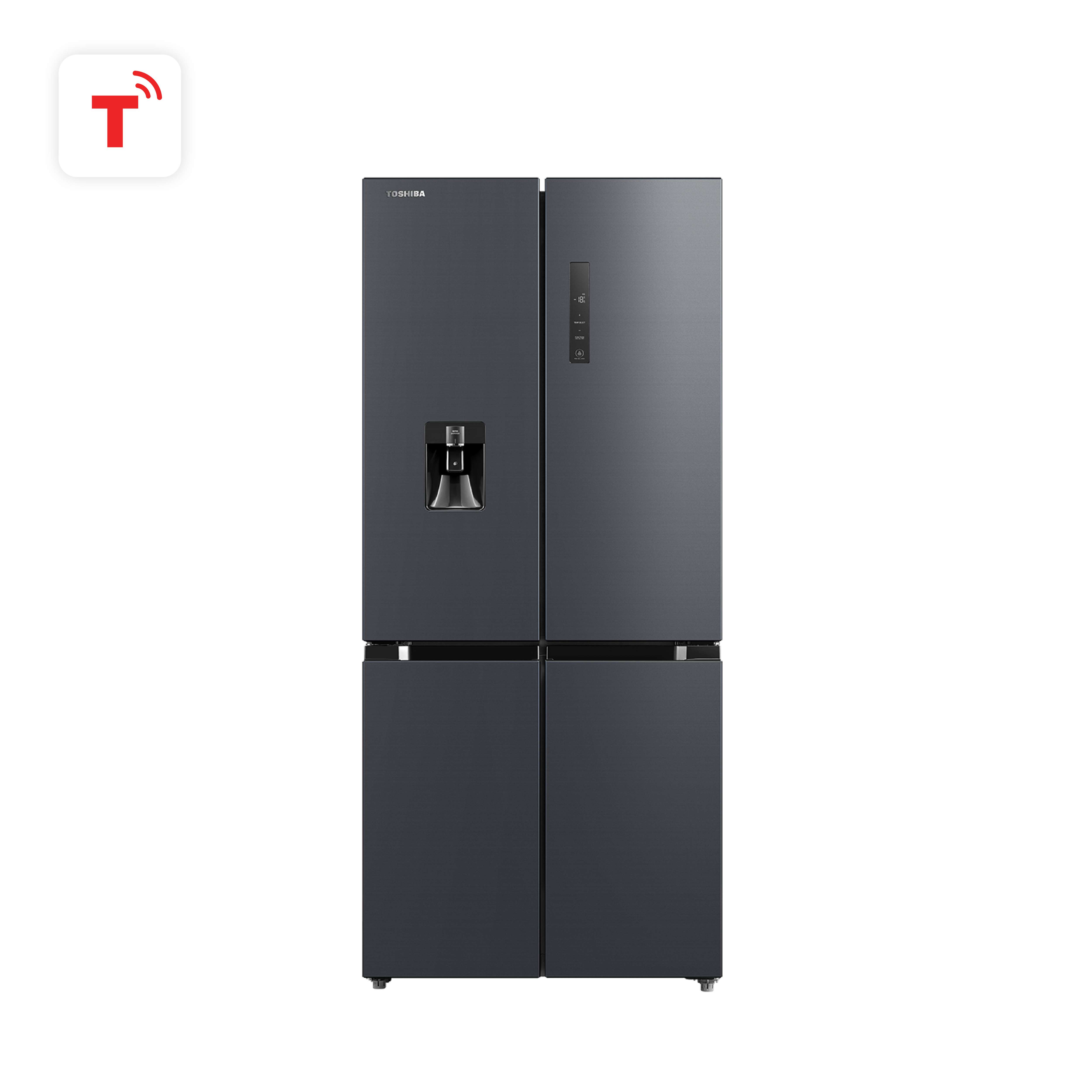 Toshiba side cheap by side fridge